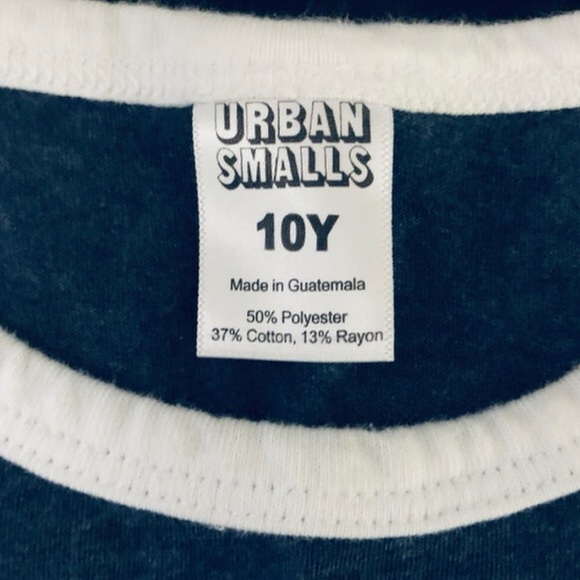 Boys Heather Navy ‘Vibes' Palm Trees Top, Sz. 10Y - Picture 7 of 8